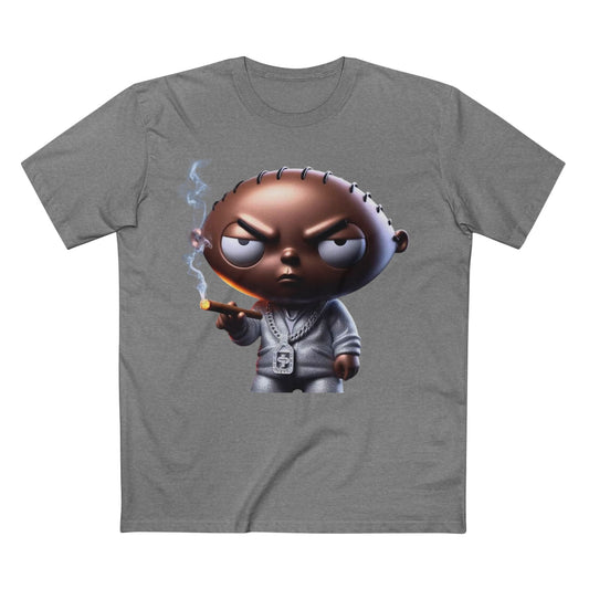 Angry Baby Cartoon Tee β Smoking Baby Graphic T-Shirt